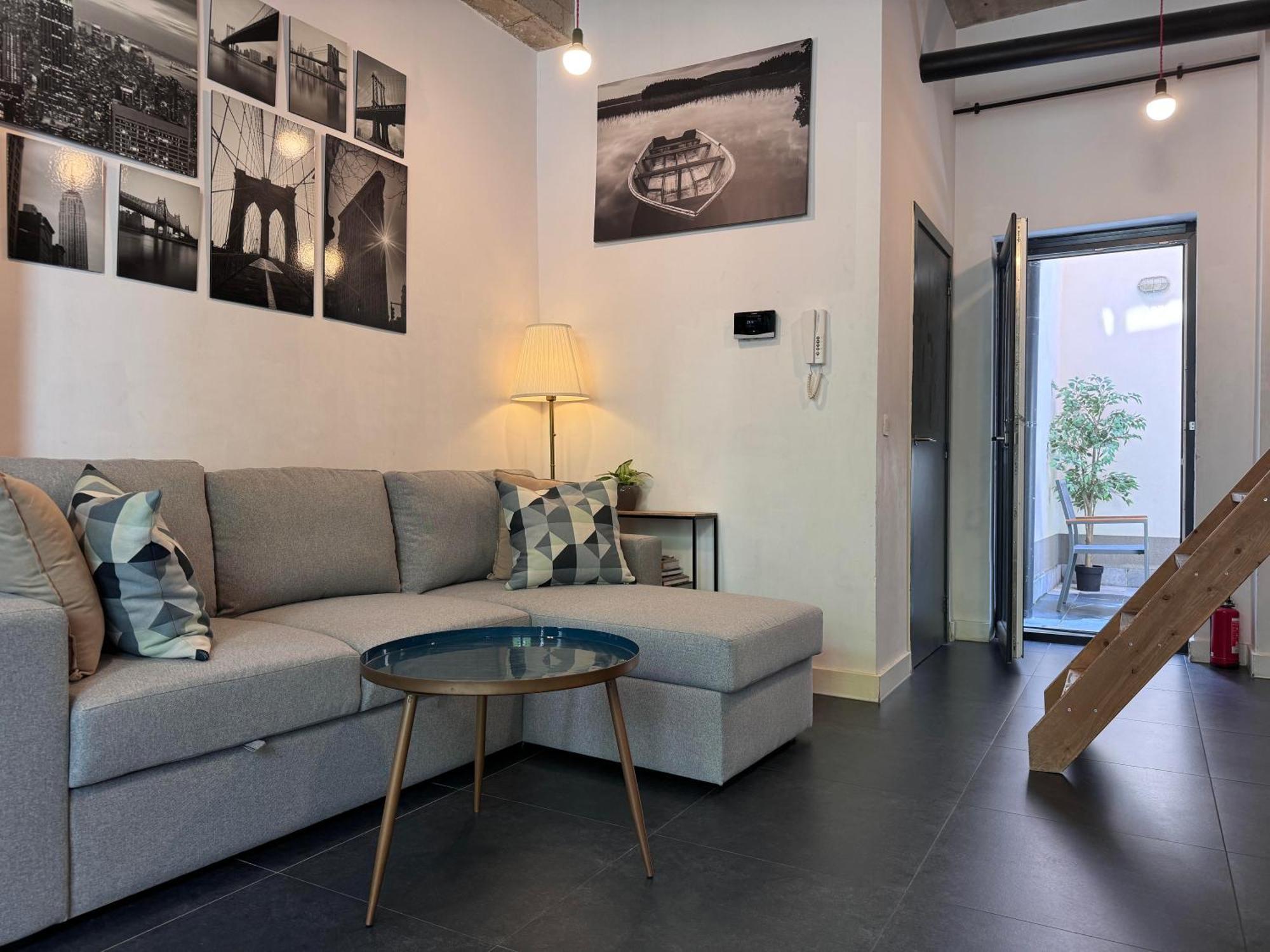 אנטוורפן Modern Cozy Studio With Backyard מראה חיצוני תמונה